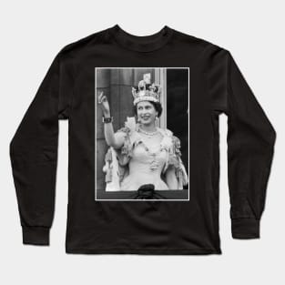 Queen Elizabeth Smile Long Sleeve T-Shirt